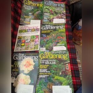 Fine Gardening magazine bundle Of 2, 2019/2020